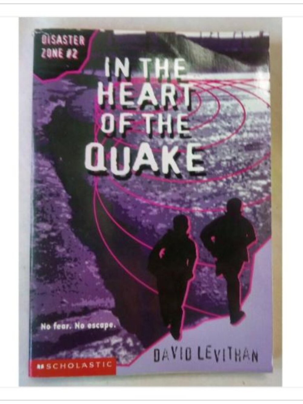 In the Heart of the Quake Disaster Zone #2 Scholastic 1st 1998 PB